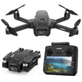 GPS Drone with Camera for Adults 4.5-Inch LCD Screen Remote, Brushless Motor, GPS Auto Return & Follow Me, Gesture Flight, Altitude Hold, 32G SD Card, Under 250G – Professional RC Quadcopter for Beginners