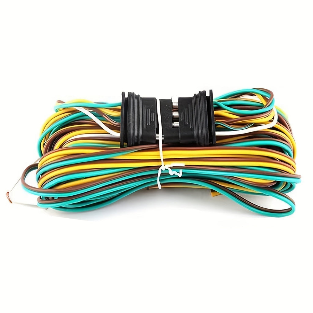 12V LED Trailer Light Kit with Wiring Harness – Submersible Waterproof Utility Trailer Lights for Boat RV Truck, Complete Kit for Trailers Under 80 Inch, Corrosion Resistant
