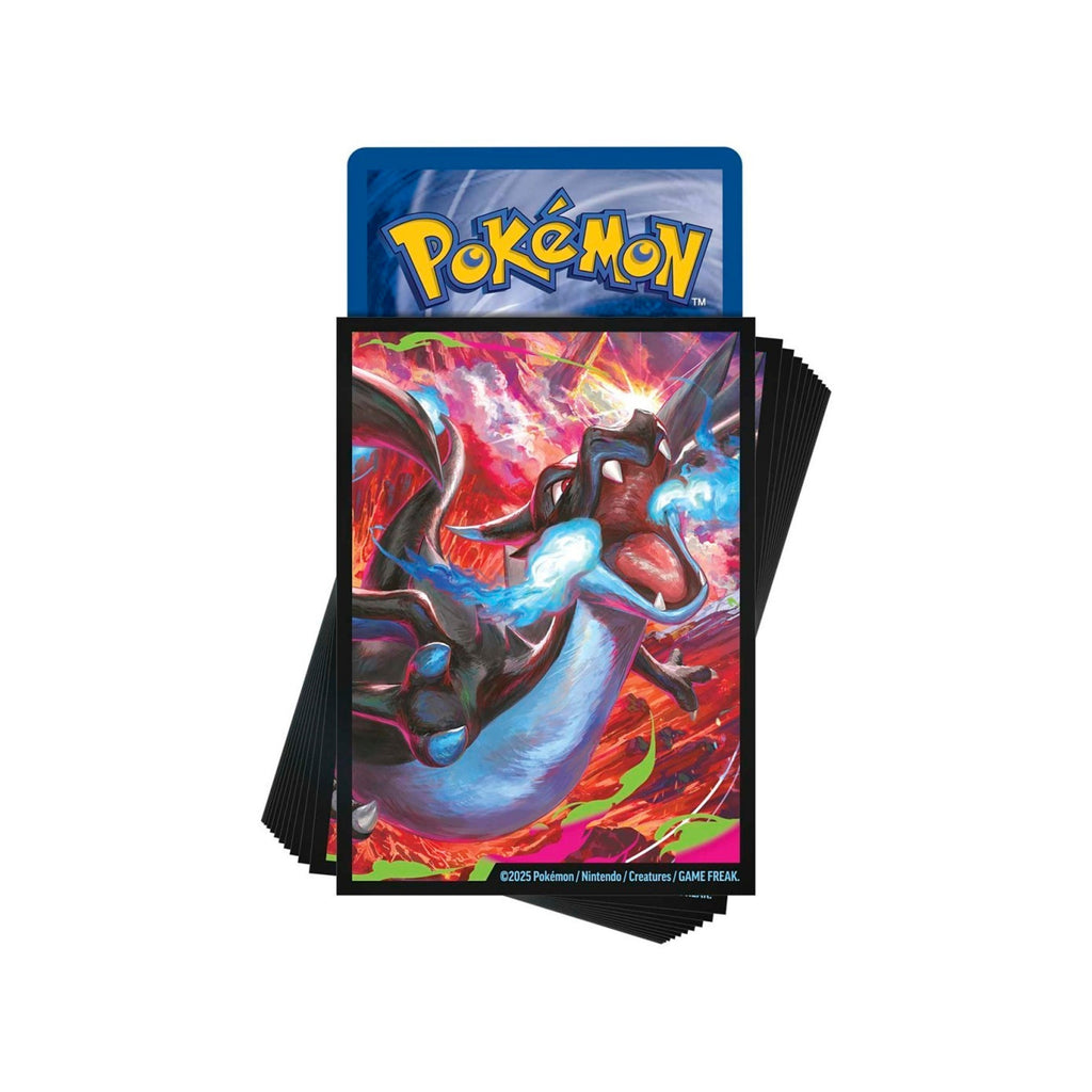 Pokémon TCG Mega Charizard X ex Ultra-Premium Collection Box – 18 Booster Packs, 2 Foil Promo Cards, Playmat, Deck Box, 65 Card Sleeves, Metal Coin & TCG Live Code Card