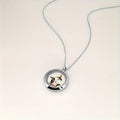 Custom Pet Fur Keepsake Necklace with Photo - Personalized Dog & Cat Hair or Teeth Memorial Storage Pendant, Unique Pet Loss Gift & Personalized Pet Jewelry (Silver, Rose Gold, or Black)