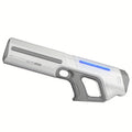 Electric Water Gun Auto-Fill with LED Pulse Light – 40ft Long Range Rapid-Fire Squirt Gun, USB Rechargeable 240-Shot Tank, Water Blaster for Kids & Adults, Pool Beach Backyard Summer Fun