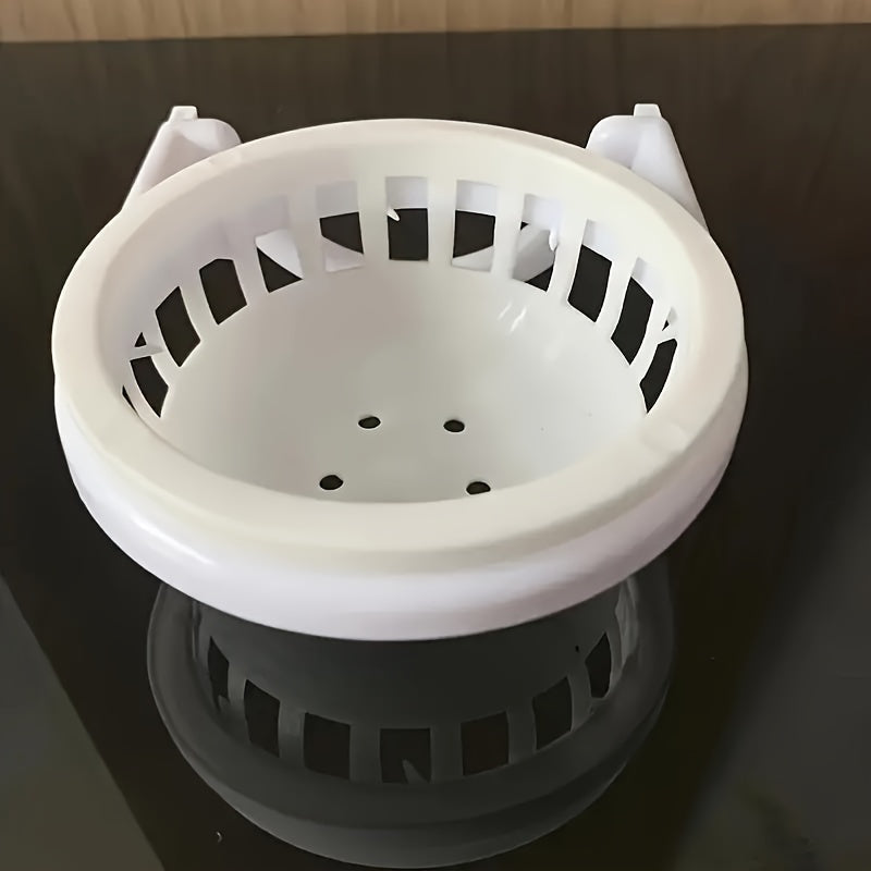 Bird Breeding Nest Box Kit for Bird Cage - Suspended Plastic Birdhouse with Secure Mounting Brackets & Soft Interior Mat for Parakeets Budgies Cockatiels Lovebirds Small Birds Breeding & Nesting