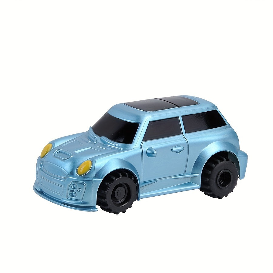 Magic Pen Line Induction Toy Car for Kids – Automatic Road-Following Mini Vehicle – Racing Car Building Blocks, Train, Fire Truck, School Bus, Off-Road – Creative STEM Toy Gift for Boys & Girls Ages 3+
