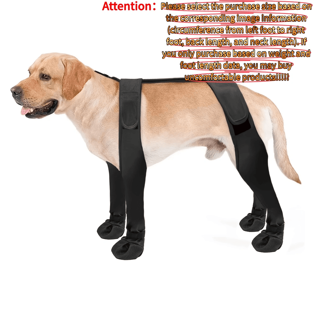 Dog Outdoor Boots Non-Slip All-Season Paw Protectors – Anti-Dirt Waterproof Dog Shoes for Small Medium Dogs, Protective Dog Booties for Walking Hiking & Hot Pavement, S M L Sizes, Black