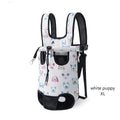 Hands-Free Pet Backpack Carrier for Cats & Small Dogs – Breathable Mesh Harness with Adjustable Shoulder Straps, Outdoor Travel Bag for Hiking, Cycling & Park Walks, Perfect Halloween & Christmas Gift