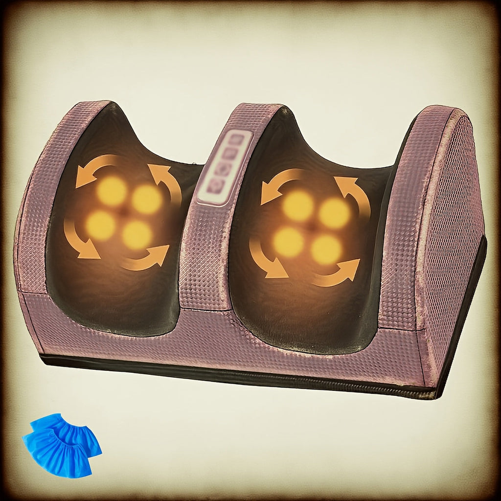 Electric Foot Massager with Heat – Deep Kneading & Compression for Legs, Feet & Arms, Home & Office Use, Multiple Models with Foot Covers
