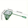 Aquarium Fish Net Square PE Fish Catching Net for Fish Tank in 3 4 5 6 Inch Sizes – Durable Fine Mesh Fish Scoop Net for Freshwater and Saltwater Aquarium Fish Betta Goldfish Tank Cleaning