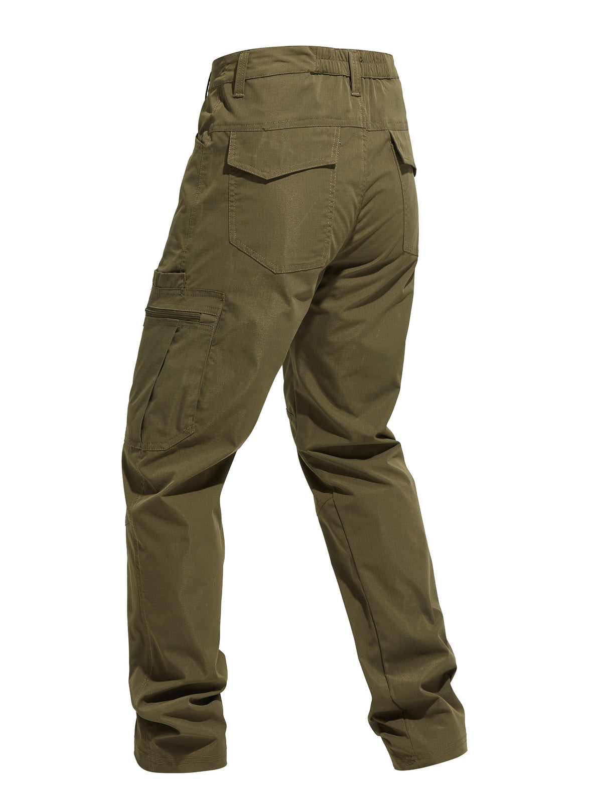 Men's Outdoor Cargo Hiking Pants Multi-Pocket Tactical Trousers All Season Lightweight Camping Fishing Cycling Dark Gray Khaki Sizes 30-42