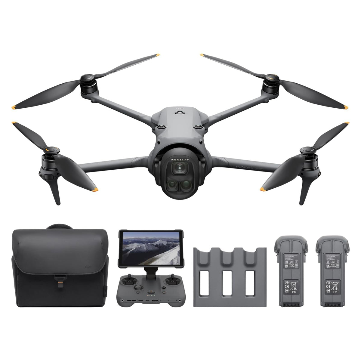 DJI Mavic 4 Pro Creator Combo with RC Pro 2 – 100MP Hasselblad Tri-Camera Drone, 6K/60fps HDR, 360° Infinity Gimbal, 51-Min Flight, 30km O4+ Transmission, 3 Batteries & Charging Hub