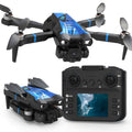Drone with Camera for Adults Brushless Motor Dual Camera with Screen Remote Controller, Altitude Hold, 3D Flips, Headless Mode, SD Card Support, 3 Speeds, One-Key Takeoff & Landing – RC Quadcopter for Beginners & Adults