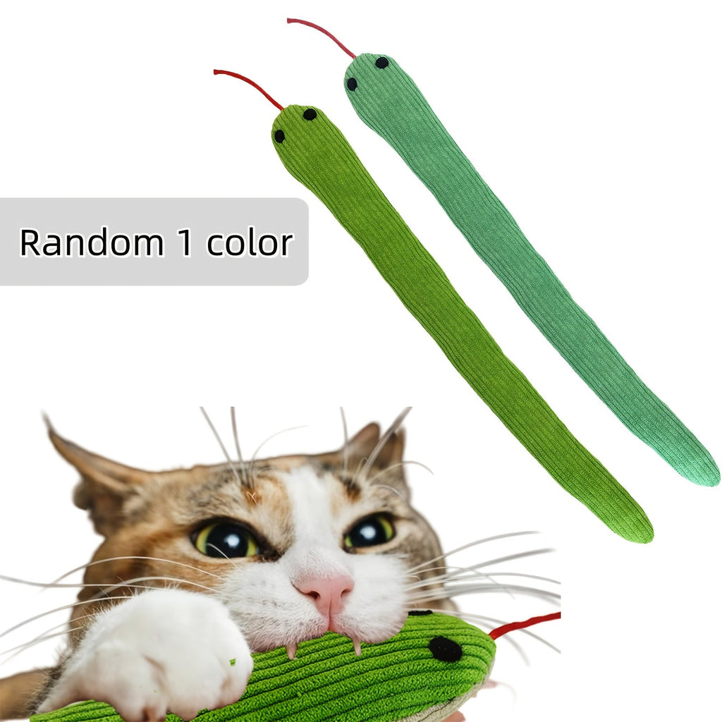 Crinkle Snake Cat Kick Toy - 16.5 Inch Interactive Kitten Exercise Toy with Crinkle Sound, Fits All Breeds, Perfect Indoor Cat Enrichment & Boredom Buster