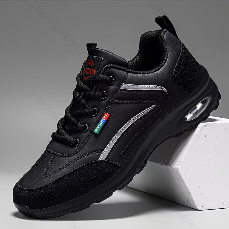 Men's Trail Running Shoes Breathable Non-Slip Outdoor Cross Country Athletic Sneakers for Men Wide Toe Box Lightweight Road Running Shoes Sizes US 7-13.5 Multiple Colors Available
