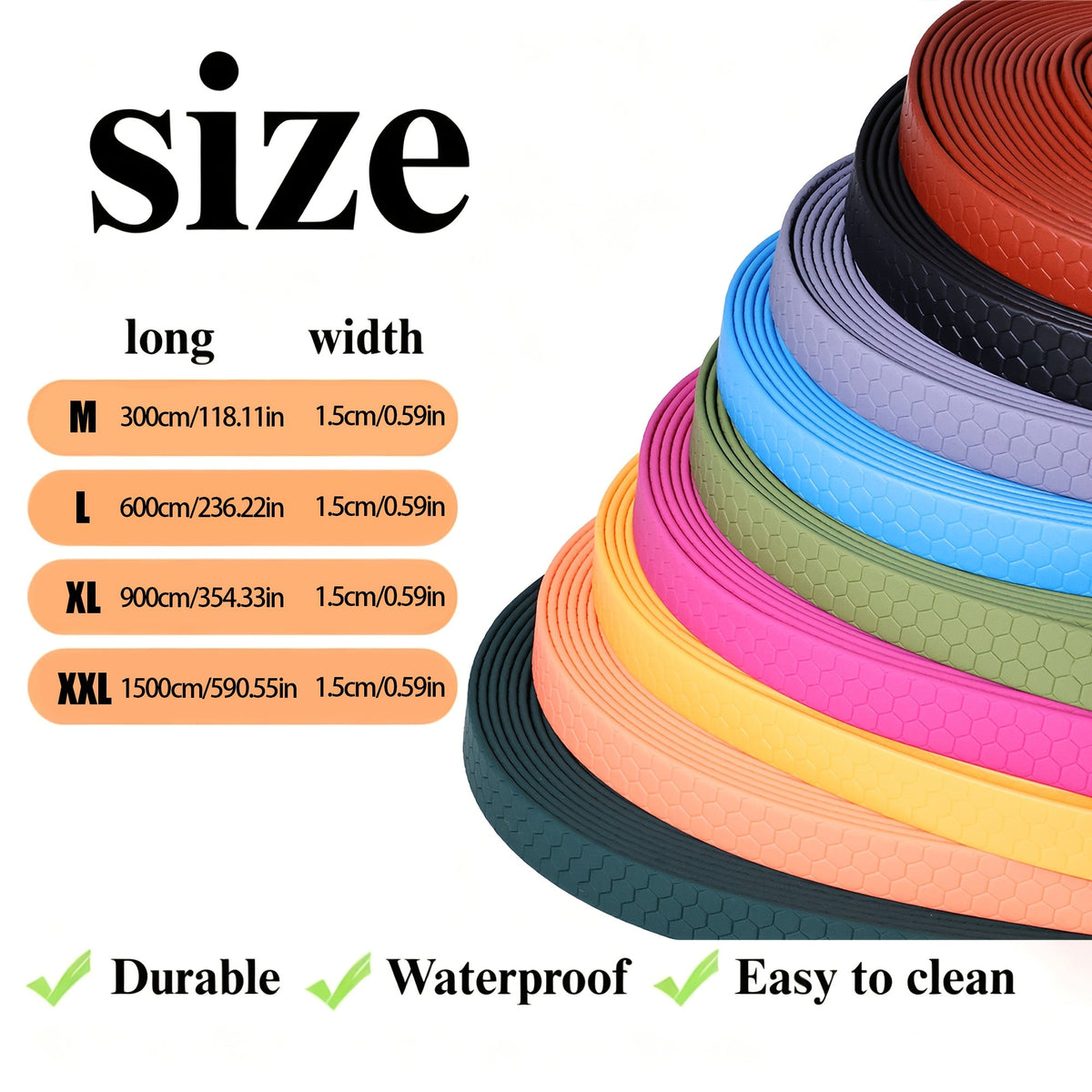Waterproof Dog Training Leash 10/20/30/50ft – DuraSoft Poly Coated Nylon Long Lead for Large Medium Small Dogs – Tangle-Resistant Recall Leash for Hiking Camping Beach Yard Swimming