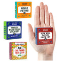 After Dinner Amusements How Well Do You Know Me 50-Question Conversation Starter Card Game for Family and Friends Portable Game Night Camping Holiday Gift