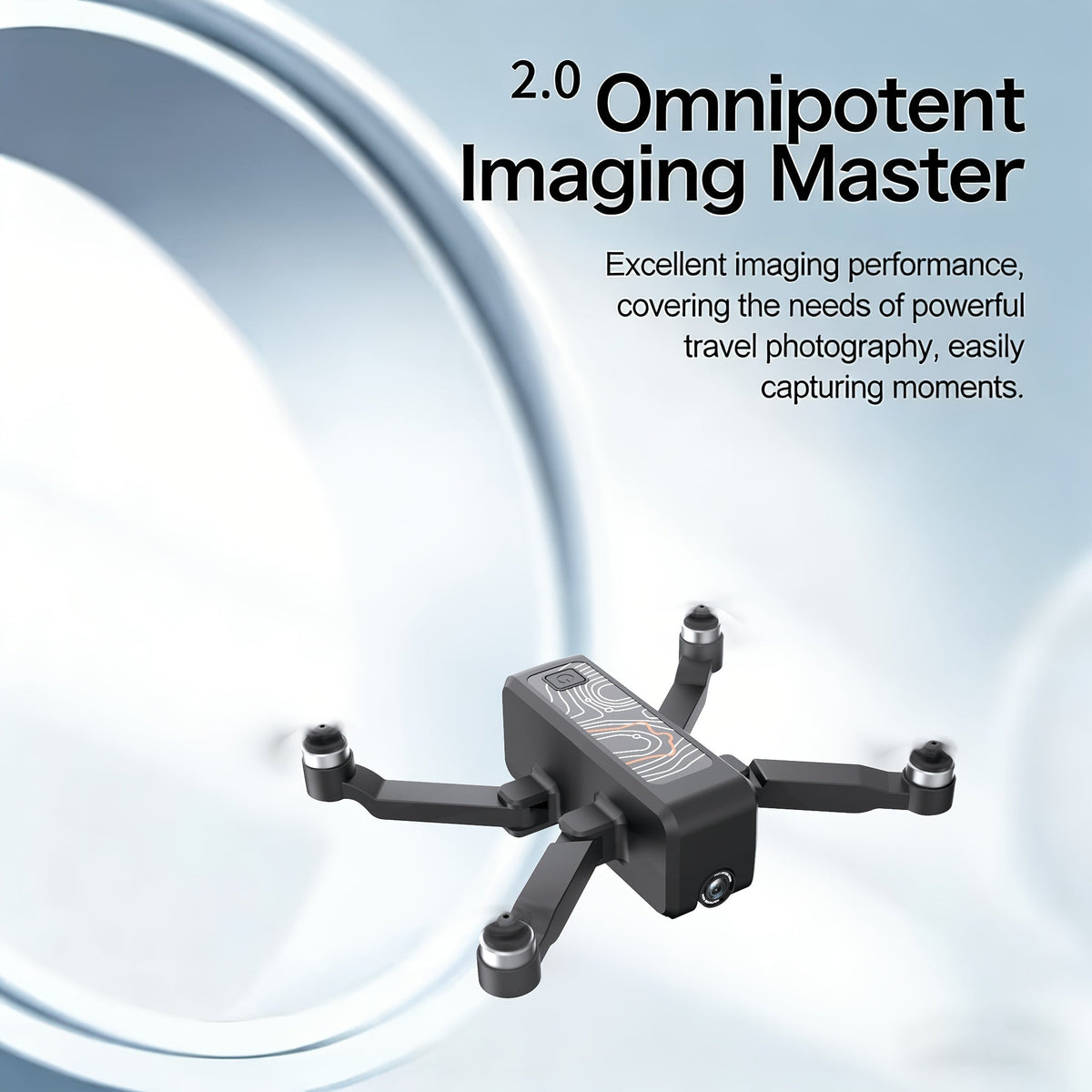 H5 Mini Drone with 4K HD Camera Brushless Motor Anti-Shake Gimbal 3 Batteries Carrying Case One-Button Takeoff Obstacle Avoidance Orbit Flight Windproof Stable RC Drone for Adults Beginners