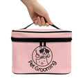 Pet Grooming Tool Storage Bag for Dogs & Cats – Portable Organizer with Handle & Double Zipper, Travel-Ready Dog Cat Grooming Kit Pouch, Ideal Gift for Pet Lovers