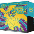 Pokémon TCG Mega Evolution Ascended Heroes Elite Trainer Box – 9 Booster Packs, Foil Promo Card N's Zekrom, 65 Card Sleeves, Energy Cards, Dice & Collector Box