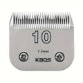 #10 Detachable A5 Dog Clipper Blade 1/16 Inch 1.5mm Carbon Steel Compatible with Andis Oster Heiniger A5 Style Clippers Professional Pet Grooming Replacement Blade