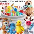 Puppy Teething Toys Set for Small Dogs - 6 or 12 Pack Plush Squeaky Dog Toys Assorted Styles, Soft Chew Toy Bundle for Puppies & Small Breeds, Variety Pack Dog Gift for Biting & Boredom Relief