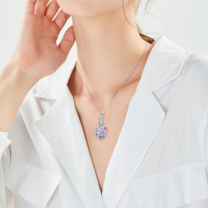 3-Piece Colorful Urn Necklace Set for Ashes - Cylindrical Butterfly & Dragonfly Memorial Cremation Pendants for Pet & Human Loss, Share with Family, Keepsake Jewelry Gift Set (3pcs)