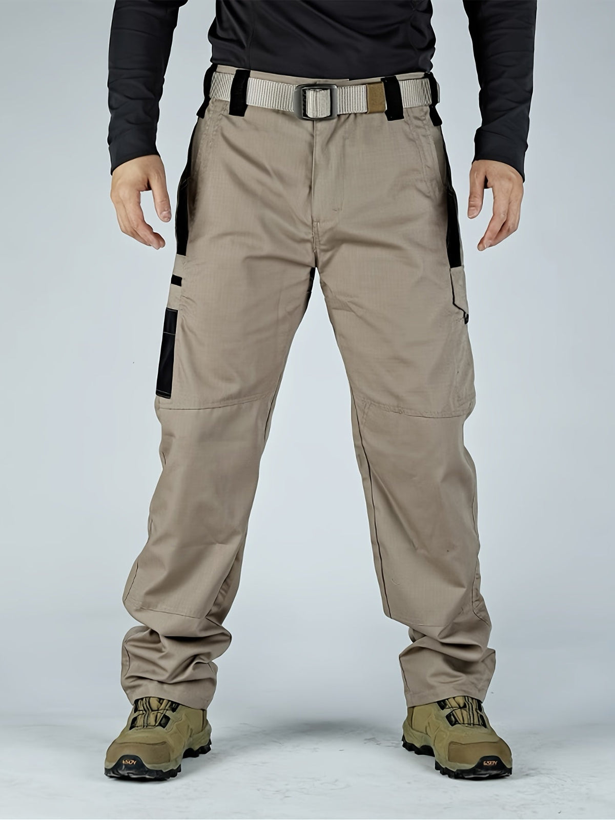 Men's Tactical Cargo Pants Quick-Dry Lightweight Multi-Pocket Hiking Outdoor Work Pants S-XXXL Black Grey Green Brown Regular Fit Utility Trousers