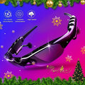 Smart Glasses with Built-In Bluetooth Wireless Earbuds – Stereo Sound, Hands-Free Calls, Glare-Resistant Lenses, Stylish Audio Sunglasses for Music, Driving, Sports & Outdoor Activities, Gift for Couples