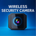 Wireless Security Camera with Built-In AP Hotspot No Internet Required Infrared Night Vision Two-Way Audio Motion Detection Real-Time Home Family Pet Monitoring Black White 1 2 3 4 Pack
