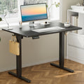 Electric Standing Desk Adjustable Height 40 48 55 63 Inch – Sit Stand Up Desk with Memory Controller & Anti-Collision, Ergonomic Home Office Gaming Workstation, Multiple Colors & Sizes