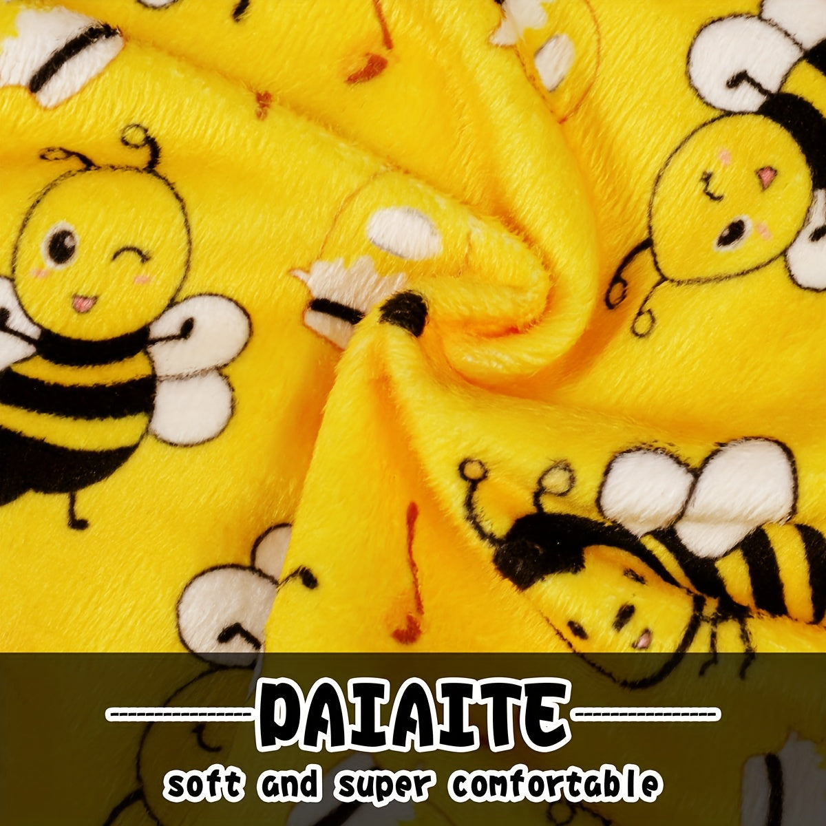 Bee Dog Pajamas Onesie with Feet – Soft Stretchy Pet PJs for Small Dogs & Cats, Funny Chihuahua Yorkie Doggie Jammies Outfit for Spring Summer Winter, Cozy Full-Body Pet Clothes