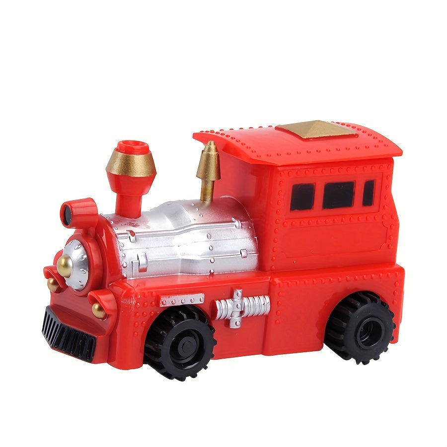 Magic Pen Line Induction Toy Car for Kids – Automatic Road-Following Mini Vehicle – Racing Car Building Blocks, Train, Fire Truck, School Bus, Off-Road – Creative STEM Toy Gift for Boys & Girls Ages 3+