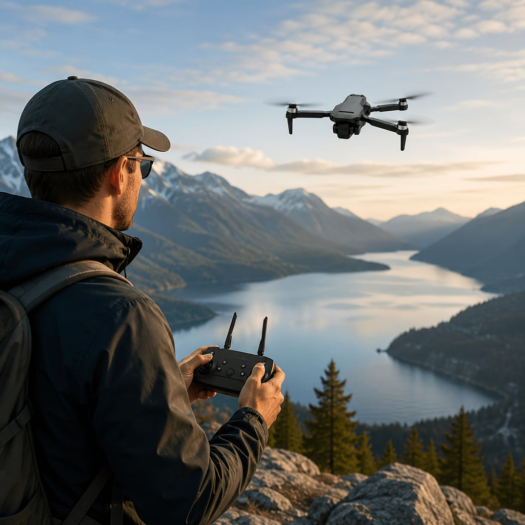 Skywing X1 4K Drone with Obstacle Avoidance Screen Remote Control USB Charging Beginner Friendly for Vlog Photography Adults Teens Gift Age 18+