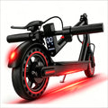 Foldable Adult Electric Scooter 350W Smart App - 21 Miles Range, 19 MPH, 7.8Ah Battery, 8.5" Solid Puncture-Resistant Tires, Bright LED Lights | Portable Commuter E-Scooter for Adults