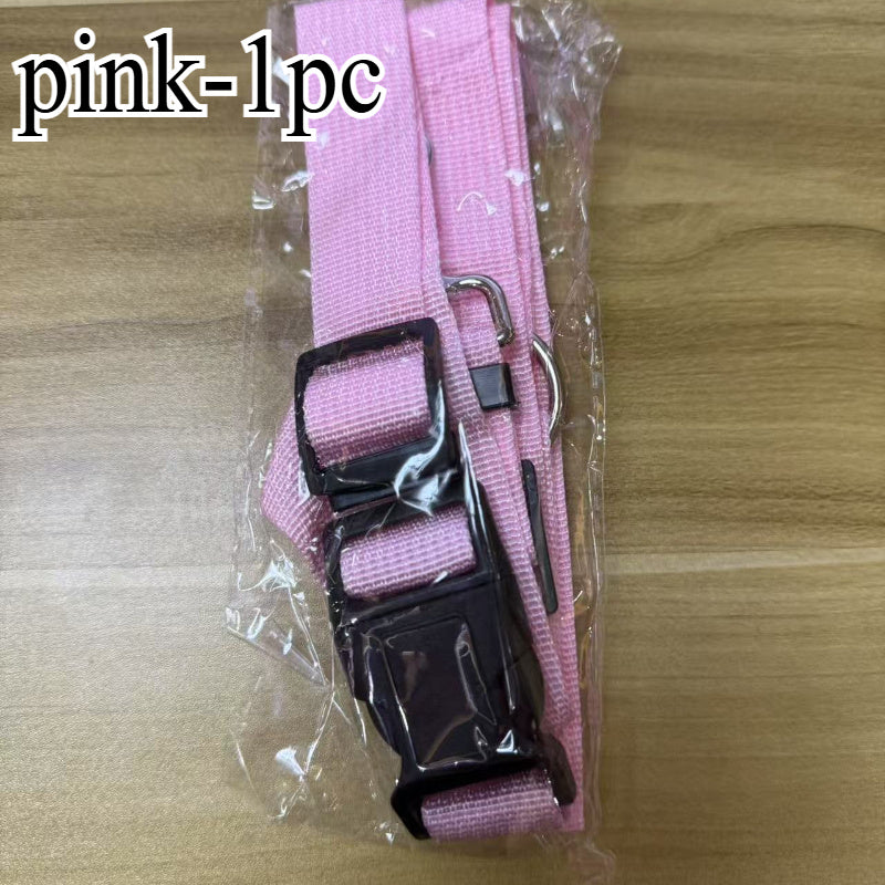 Adjustable Pet Car Seat Belt with 2-in-1 Nylon Leash - Universal Rear Seat Safety Belt for Dogs & Cats, Prevents Distraction & Window Falls During Car Travel, Secure Pet Vehicle Restraint for All Breeds