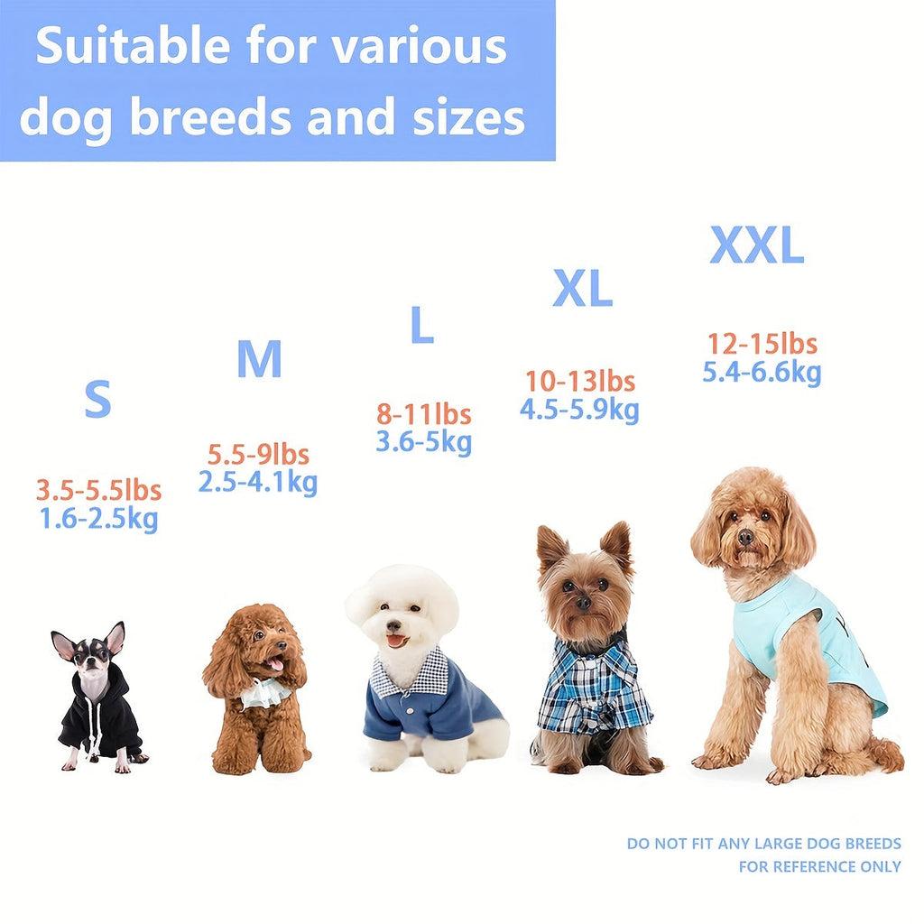 Frog Hoodie Dog Sweatshirt for Small and Medium Dogs - Warm Cozy Dog Hoodie for Cold Weather, Cute Frog Costume Dog Clothes in 4 Colors & Sizes S-XXL for Chihuahua Pomeranian Corgi Dachshund