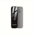 Portable Language Translator Device Two-Way Instant Voice Translation 137 Languages APP Connected High Accuracy Translator for Travel Business Learning with Headphones
