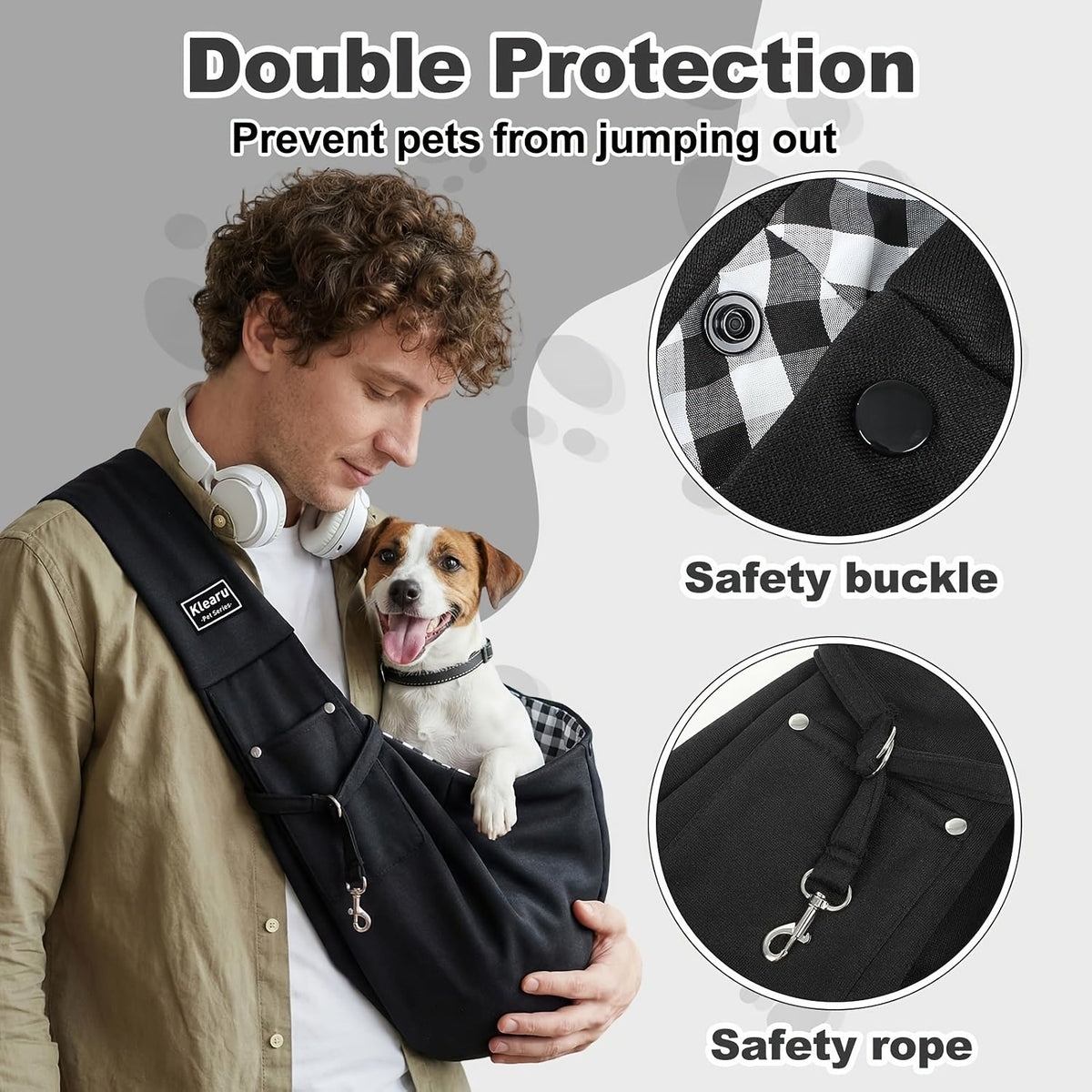 Lightweight Foldable Pet Carrier Crossbody Bag – Breathable Shoulder Strap Travel Bag for Small Dogs & Cats, Portable Outdoor Pet Tote for Hiking Shopping Vet Trips & Everyday Adventures