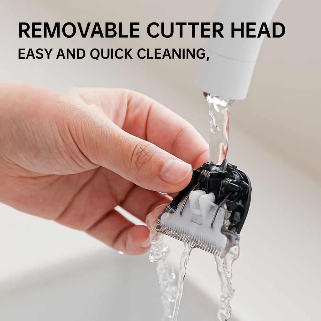 Dog Grooming Kit Wireless Low-Noise Electric Clippers – Rechargeable Lithium Battery, Thick Fur Trimmer with Scissors & Comb for Small & Large Dogs and Cats, Multiple Bundle Options