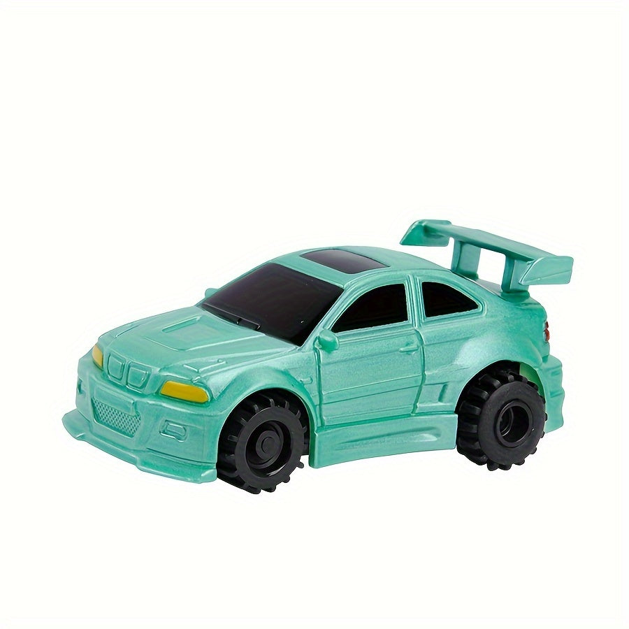 Magic Pen Line Induction Toy Car for Kids – Automatic Road-Following Mini Vehicle – Racing Car Building Blocks, Train, Fire Truck, School Bus, Off-Road – Creative STEM Toy Gift for Boys & Girls Ages 3+