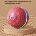Automatic Bouncing Ball Dog Toy – USB Rechargeable Intelligent Self-Moving Jumping Ball for Small & Medium Dogs, Interactive Indoor Outdoor Pet Toy for Exercise & Play