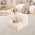 Dog Stairs for Bed & Sofa – Non-Slip Pet Steps 2/3/4 Steps for Small Dogs Cats, Removable Washable Cover, Orthopedic Ramp for Senior Dogs, Injured Pets & Joint Pain Relief, 5 Colors