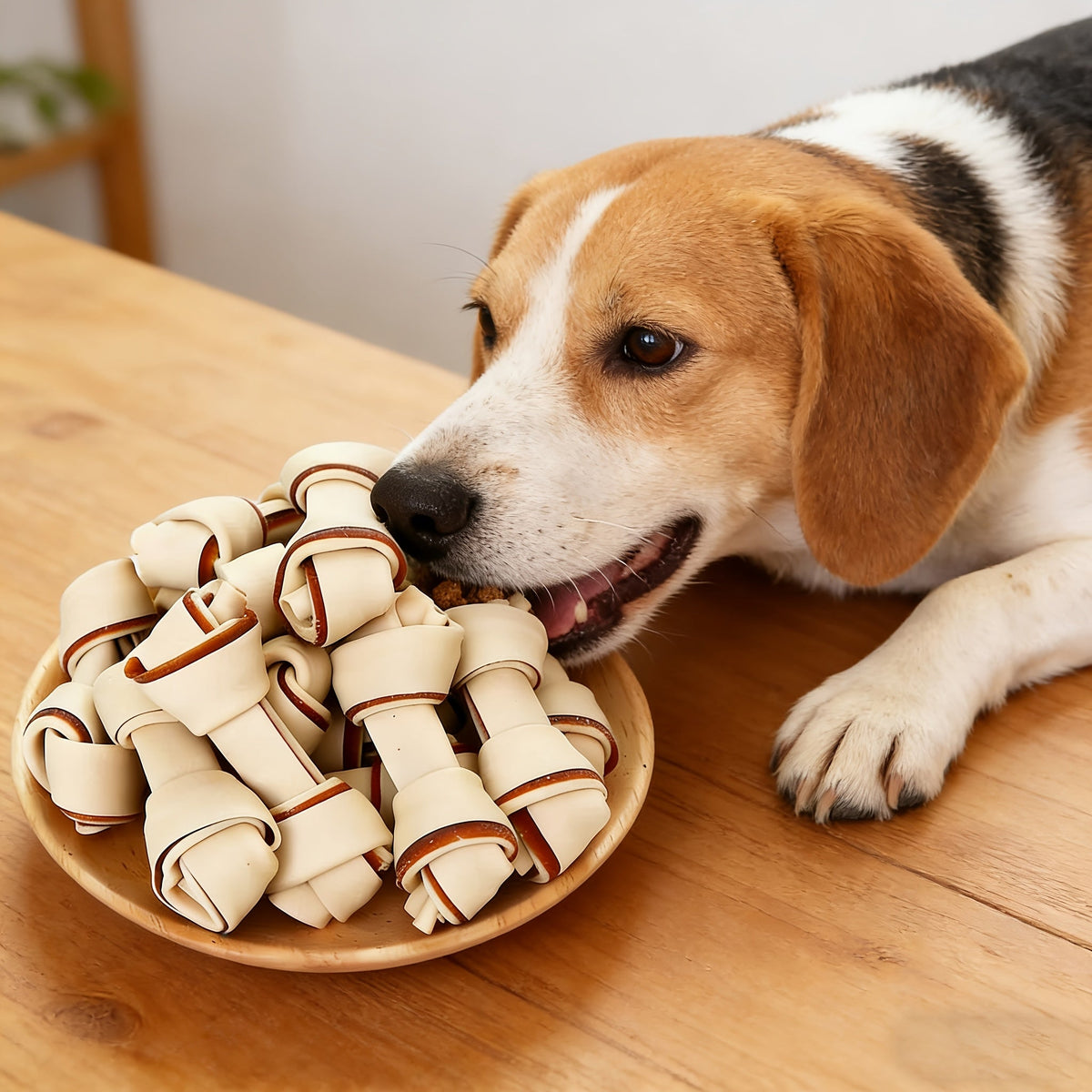 Dog Teething Toy Set 7 Piece - Polyethylene Chew Sticks & Dental Cleaning Toys for All Breeds, Stress Relief Puppy Teething Chew Kit for Training & Oral Care