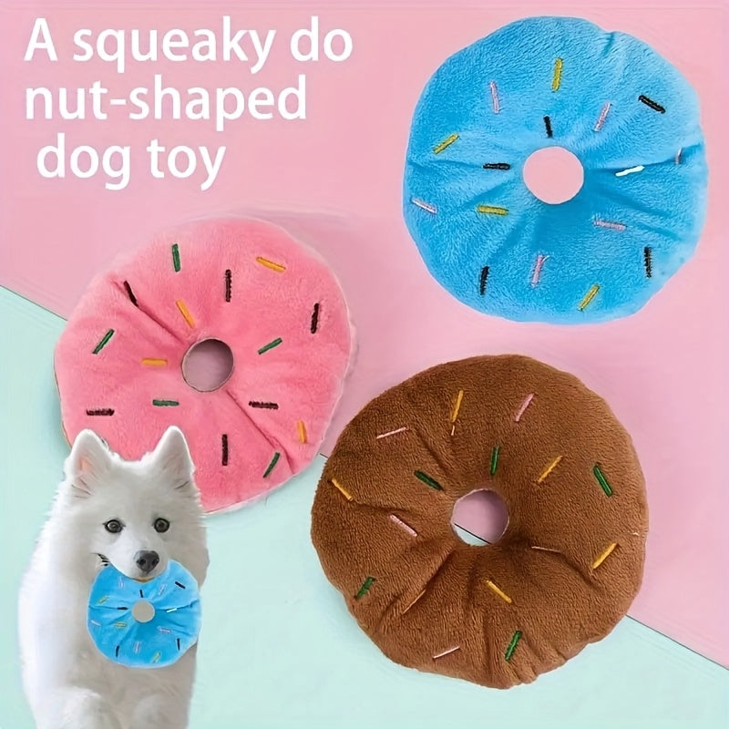 Squeaky Dog Plush Toys Set 15pcs – Bite-Resistant Cartoon Interactive Dog Toys for Tug of War, Random Styles, Small Medium Large Dogs & Puppies