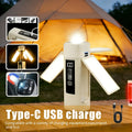 Extendable Magnetic LED Work Light Rechargeable – 7 Lighting Modes, 360° Adjustable Foldable Inspection Light for Auto Repair, Machinery, Camping, Hiking, Fishing & Emergencies