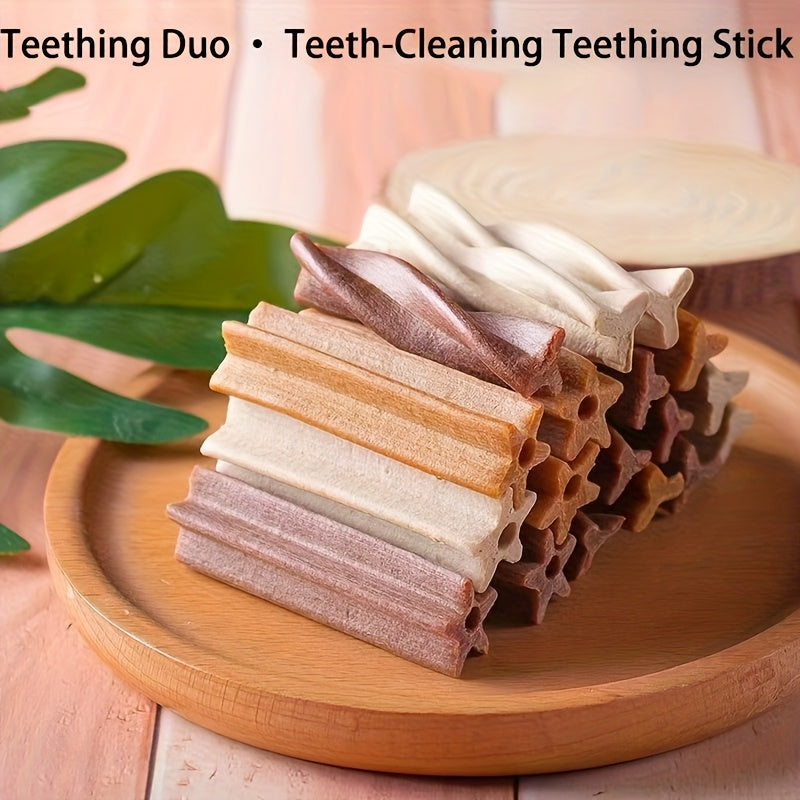 Dog Dental Chew Bone Toy for Teeth Cleaning - Non-Toxic Puppy & Adult Dog Teeth Cleaning Bone, Removes Plaque & Tartar, Safe Chew Toy for Small Medium Large Dogs, All Breeds Dental Care Bone
