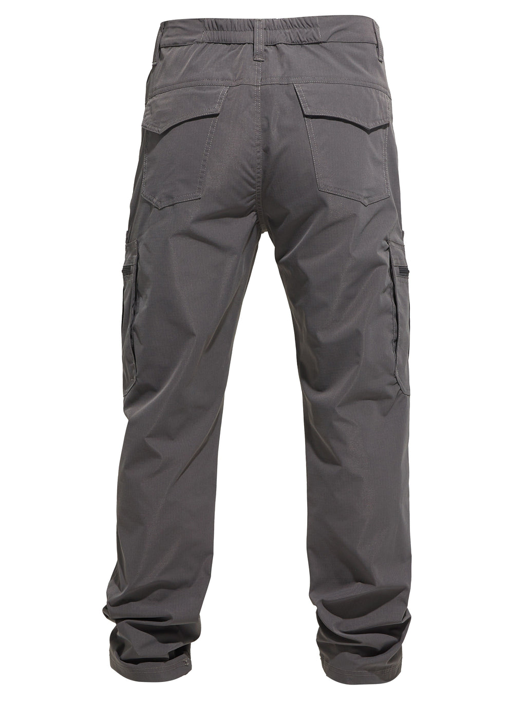 Men's Outdoor Cargo Hiking Pants Multi-Pocket Tactical Trousers All Season Lightweight Camping Fishing Cycling Dark Gray Khaki Sizes 30-42