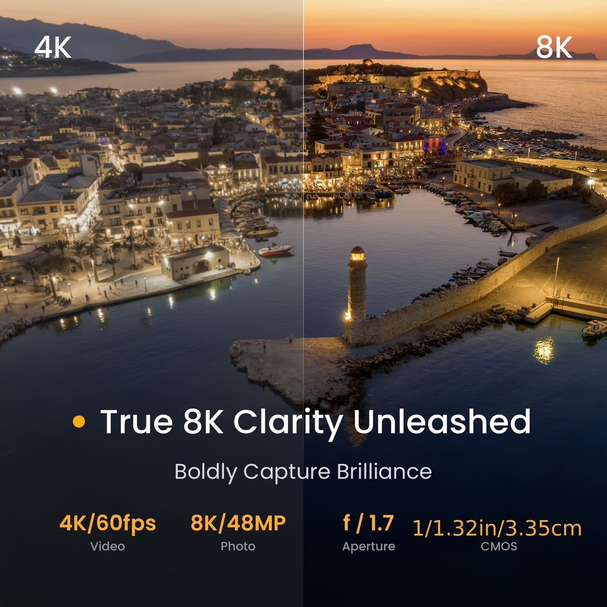 SKYROVER X1 Mini Drone with Camera 8K Photo 4K/60fps - Under 249g No FAA Registration, 32-Min Flight, 15KM Transmission, 360 Obstacle Sensing, Auto Track, Night Mode, Vertical Shooting