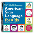 American Sign Language for Kids Spiral Bound – 101 Easy ASL Signs for Nonverbal Communication | Ages 3-6 | Autism Support, Deaf Culture & Parent-Child Learning Guide, 176 Pages