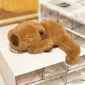 Capybara Plush Toy Stuffed Animal - Cute Soft Brown Capybara Plushie Doll for Kids Boys and Girls, Cuddly Animal Plush Figure, Birthday Christmas Holiday Gift for Capybara Lovers and Toddlers