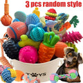 Dog Chew Toy Set 3/6/9Pcs - Puppy Teething Dental Chew Toys Bundle, Boredom Relief Rope Knot Toys for Small Dogs, Mixed Gift Pack Random Style