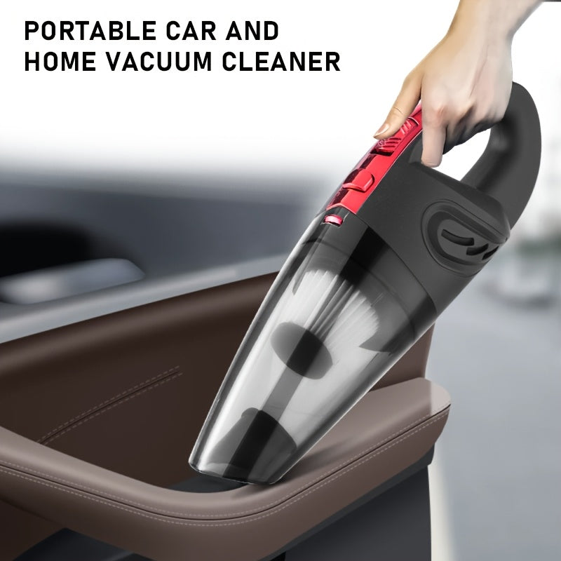 Handheld Car Vacuum Cleaner 4200PA Super Suction, 1800mAh Cordless Portable Vacuum with 5 Attachments, Low Noise for Car Interior, Pet Hair, Home Cleaning – Pink Gift for Women